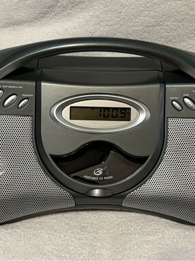 Portable CD Radio Player - Dark Gray